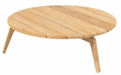4 SEASONS OUTDOOR Beistelltisch für Gartensofa braun^ Loungetische