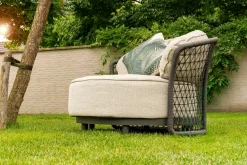 4 SEASONS OUTDOOR Gartensessel Rope grau^ Lounge Sessel