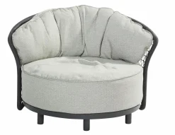 4 SEASONS OUTDOOR Gartensessel Rope grau^ Lounge Sessel