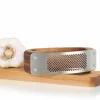 Küchenzubehör>AdHoc Knoblauchpresse braunsilberfarben
