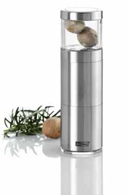 AdHoc Muskatmühle silberfarben^ Gewürzmühlen & Streuer