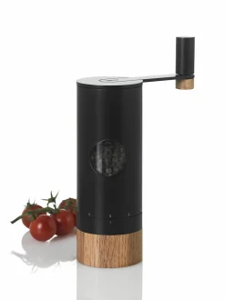 Gewürzmühlen & Streuer>AdHoc Pfeffer-/Salzmühle braunsilberfarben
