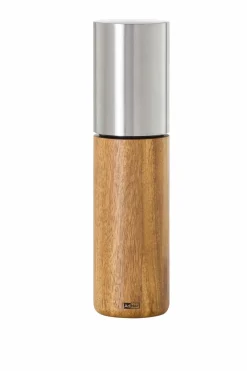 AdHoc Pfeffer-/Salzmühle braunsilberfarben^ Gewürzmühlen & Streuer