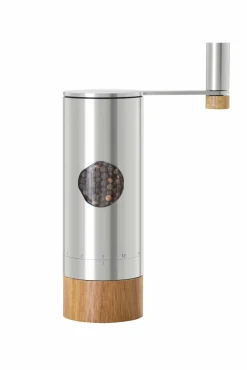 AdHoc Pfeffer-/Salzmühle braunsilberfarben^ Gewürzmühlen & Streuer