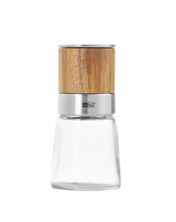 AdHoc Pfeffer-/Salzmühle braunsilberfarben^ Gewürzmühlen & Streuer