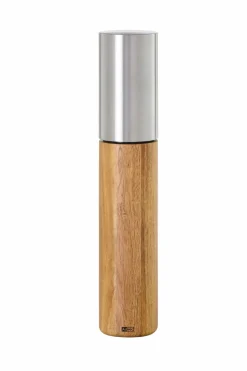 Gewürzmühlen & Streuer>AdHoc Pfeffer-/Salzmühle braunsilberfarben