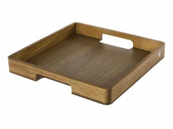 AdHoc Serviertablett 40x40cm braun^ Tabletts