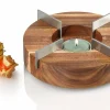 Sonstige Tischaccessoires>AdHoc Stövchen und Speisenwärmer braun