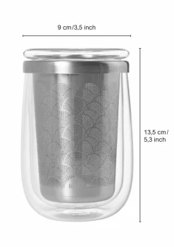 AdHoc Teeglas 400ml transparent^ Kaffee & Teegläser
