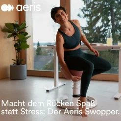 Aeris Sitzhocker schwarz^ Bürostühle·Bürohocker