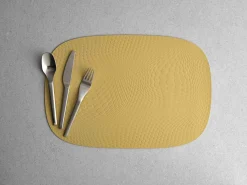 Aida Platzset 45x30,6cm gelb^ Untersetzer