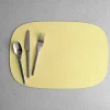 Aida Platzset 45x30,6cm gelb^ Untersetzer