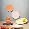 Aida Speiseteller 27,5cm orange^ Speiseteller