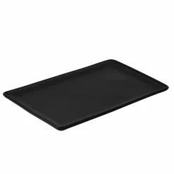 Speiseteller>Aida Teller eckig 31,5cm schwarz