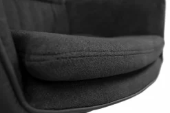 Esszimmerstühle> Armlehn-Drehstuhl schwarz