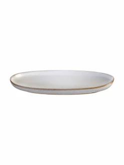 ASA Aperitifteller 20x10cm beige^ Serviergeschirr