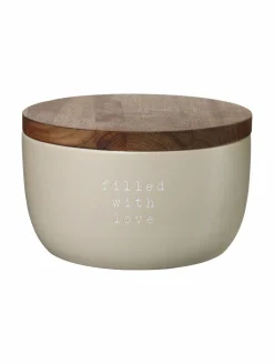 Vorratsdosen>ASA Dose flach beige
