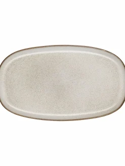 Serviergeschirr>ASA Platte 31x18cm beige