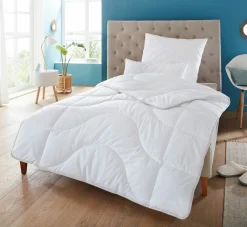 Badenia Bettcomfort Monosteppbett weiß^ Bettdecken