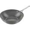 Woks>BALLARINI Wokpfanne 30cm silberfarben