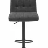 Barhocker drehbar grau^ Esszimmerstühle