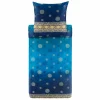 Bassetti Satin-Bettwäsche blau^ Satin
