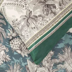 Bassetti Satin-Bettwäsche grün^ Satin