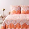Satin>Bassetti Satin-Bettwäsche orange