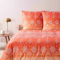 Bassetti Satin-Bettwäsche orange^ Satin