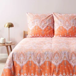 Bassetti Satin-Bettwäsche orange^ Satin