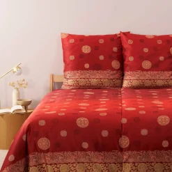 Satin>Bassetti Satin-Bettwäsche rot