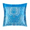 Bassetti Satin-Kissenhülle zu bw blau^ Kopfkissenbezüge|Satin