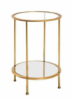 Couch- & Beistelltische> Beistelltisch goldfarben