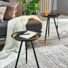 Beistelltisch schwarz^ Couch- & Beistelltische