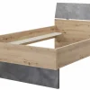 Komplettzimmer> Bett grau