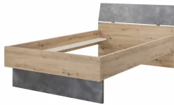 Komplettzimmer> Bett grau