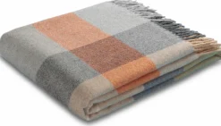 Biederlack Plaid braun^ Wohndecken