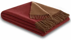 Wohndecken>Biederlack Plaid mehrfarbigbraunrot