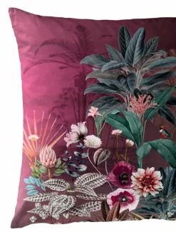 Bierbaum Mako-Satin-Bettwäsche rot^ Satin