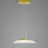 Pendelleuchten>B-Leuchten FINDUS LED-Pendelleuchte 1flg gelb