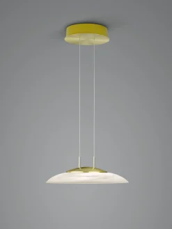 Pendelleuchten>B-Leuchten FINDUS LED-Pendelleuchte 1flg gelb