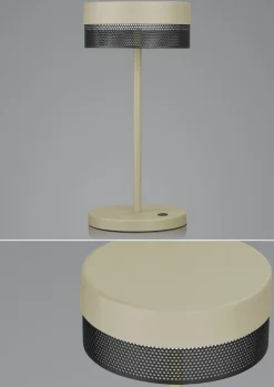 B-Leuchten LED - Akku - Tischleuchte 1flg schwarz^ Außen Tischleuchten|Akku Tischleuchten