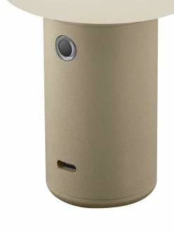 Außen Tischleuchten|Akku Tischleuchten>B-Leuchten LED-Akkuleuchte 1flg beige