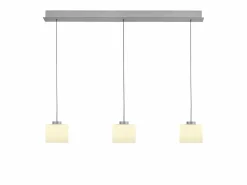 B-Leuchten LED-Pendelleuchte 1flg grau^ Pendelleuchten