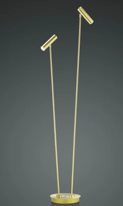 Stehleuchten>B-Leuchten LED-Stehleuchte 2flg gelb