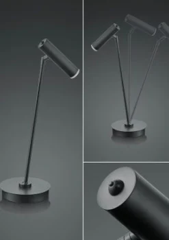 Tischleuchten>B-Leuchten LED-Tischleuchte 1flg schwarz