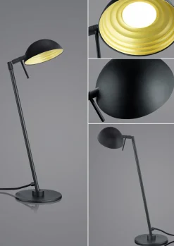 B-Leuchten LED-Tischleuchte 1flg schwarz^ Tischleuchten