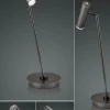 B-Leuchten LED-Tischleuchte 1flg grau^ Tischleuchten