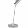 B-Leuchten LED-Tischleuchte 1flg silberfarben^ Tischleuchten