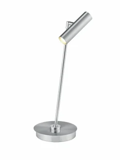 B-Leuchten LED-Tischleuchte 1flg silberfarben^ Tischleuchten